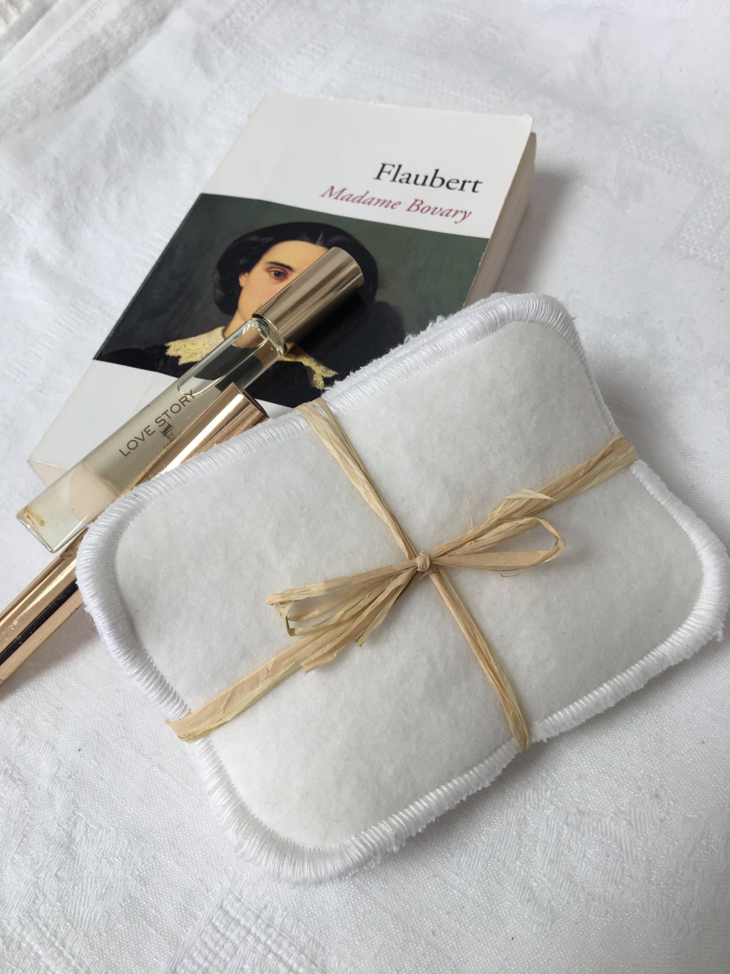 Tendresse - Lot de 3 lingettes lavables en coton BIO