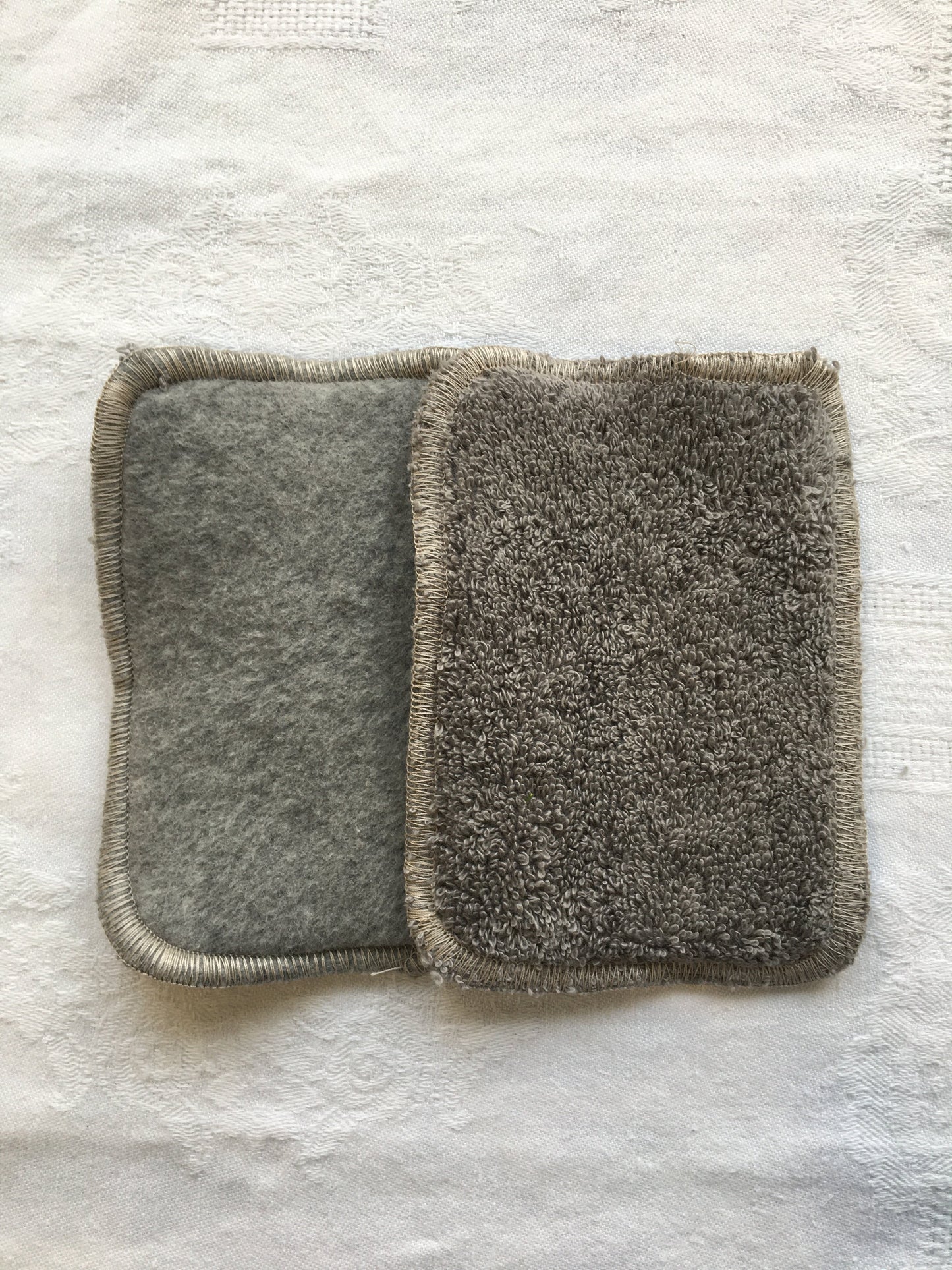 Tendresse - Lot de 3 lingettes lavables en coton BIO