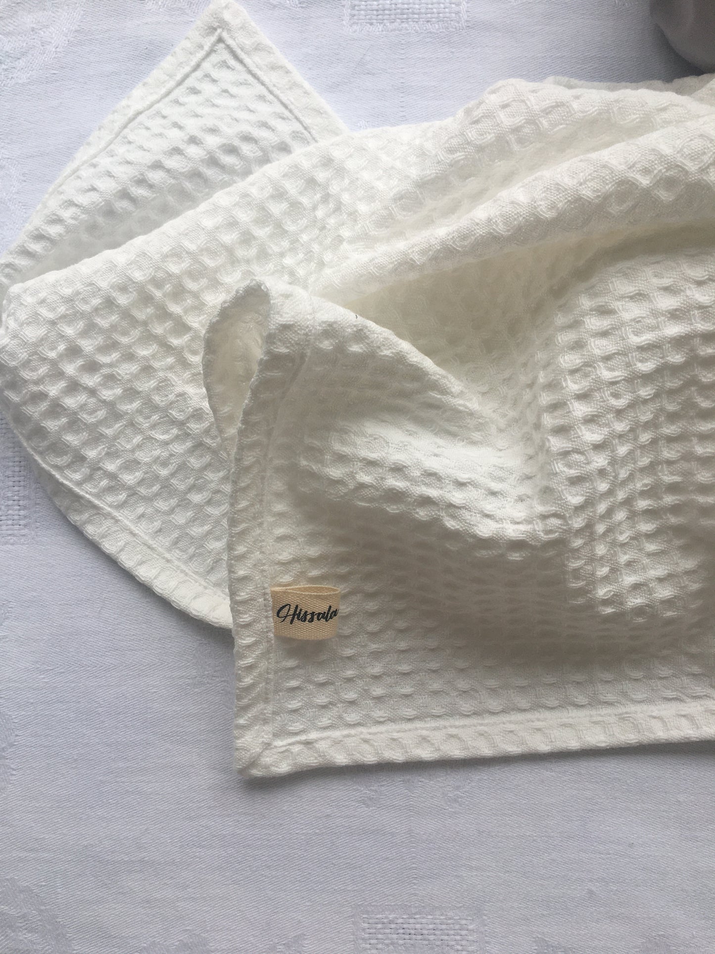 Dévoué - Torchon en coton BIO tissé nid d'abeille