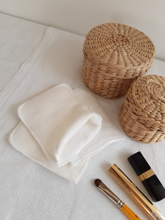 Caresse - Lot de 10 mini gants en coton BIO