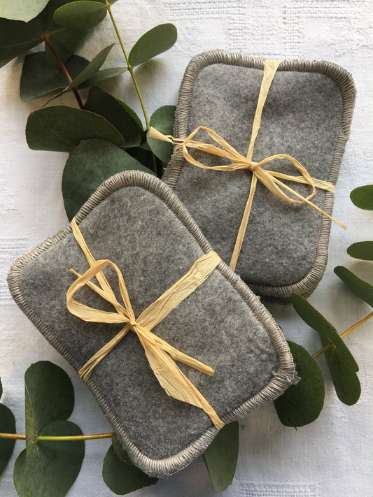 Tendresse - Lot de 10 lingettes lavables en coton BIO